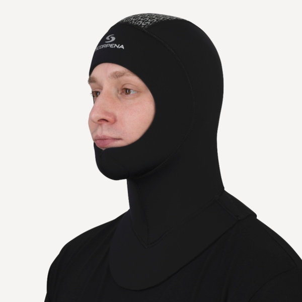 Шлем Scorpena Sigma 5 мм (XXL; черный)
